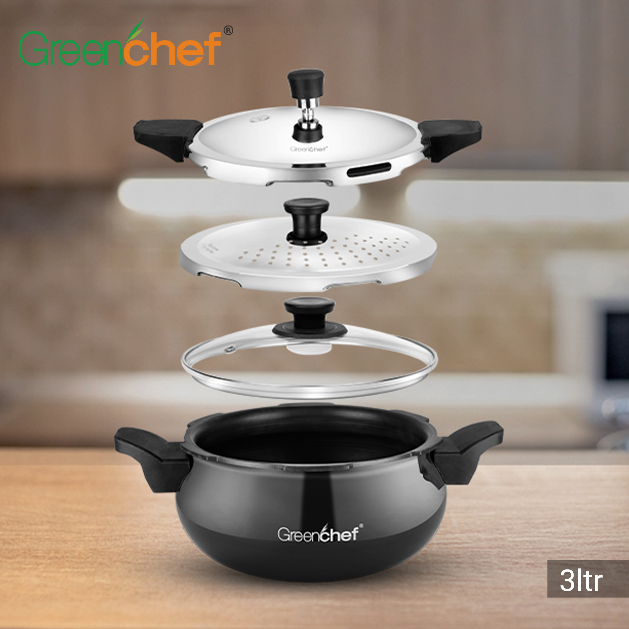 Greenchef 3 litre cooker sale